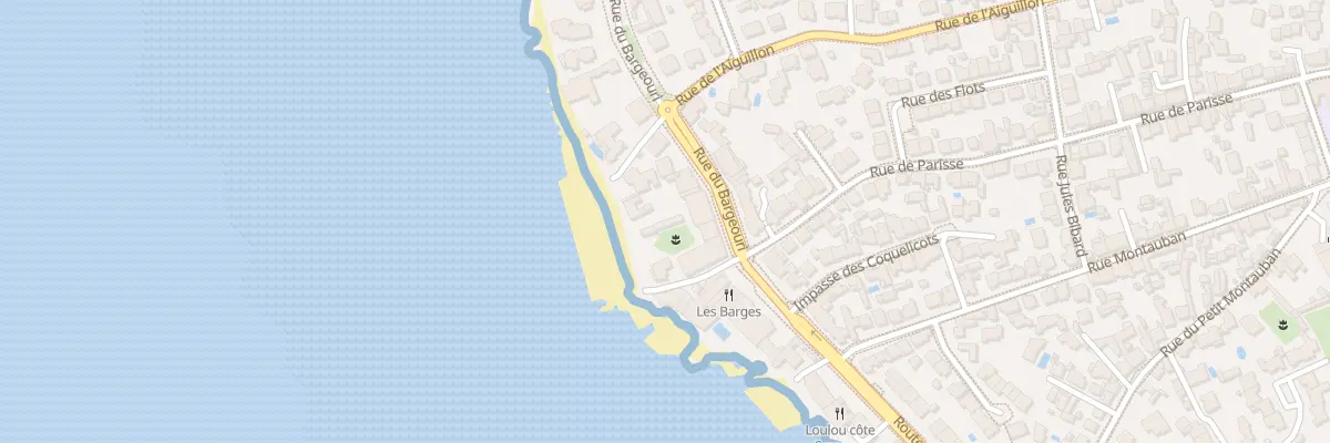 Plan du 9 Rue du Bargeouri aux Sables-d’Olonne