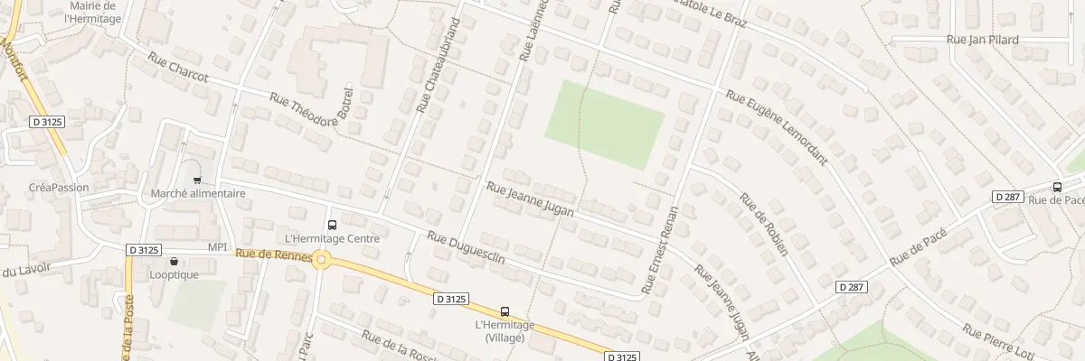 Plan du 5 Rue Jeanne Jugan à L’Hermitage
