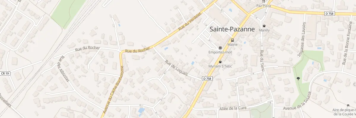 Plan du 10 Rue du Loquais à Sainte-Pazanne