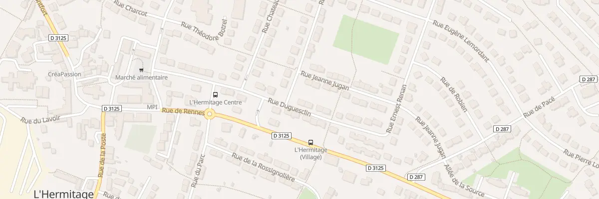 Plan du 21 Rue Duguesclin à L’Hermitage