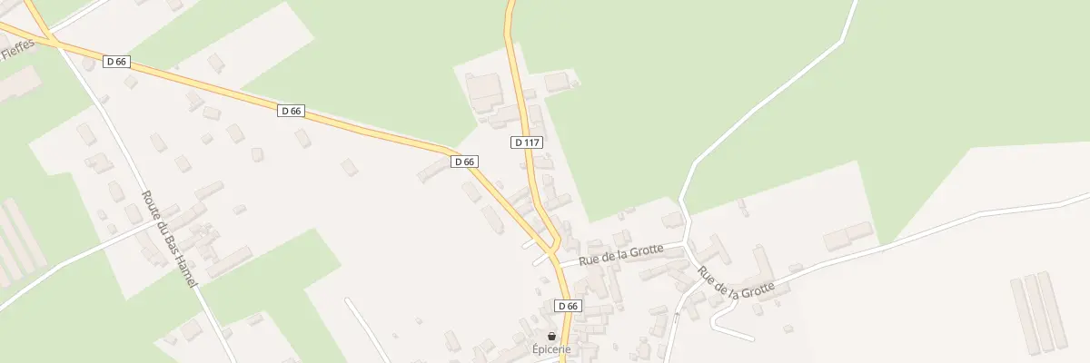 Plan du 14 Rte de Hautteville à Surtainville