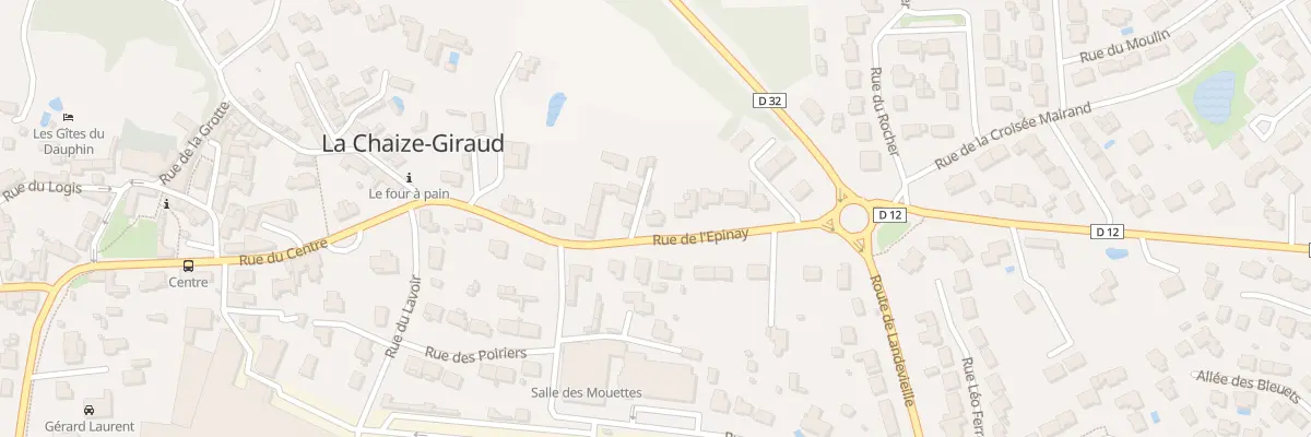 Plan du 12 Rue de l’épinay à La Chaize-Giraud