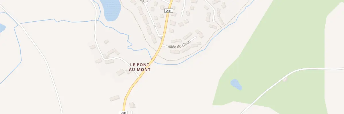 Plan du 1 All du Linon à Meillac