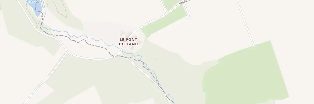 Plan du 3 Le Pont Helland à Héauville