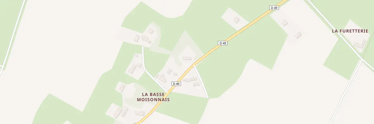 Plan du 41 La Moisonnais à Cordemais