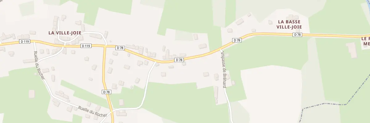 Plan du 5203 La Ville Joie au Tronchet