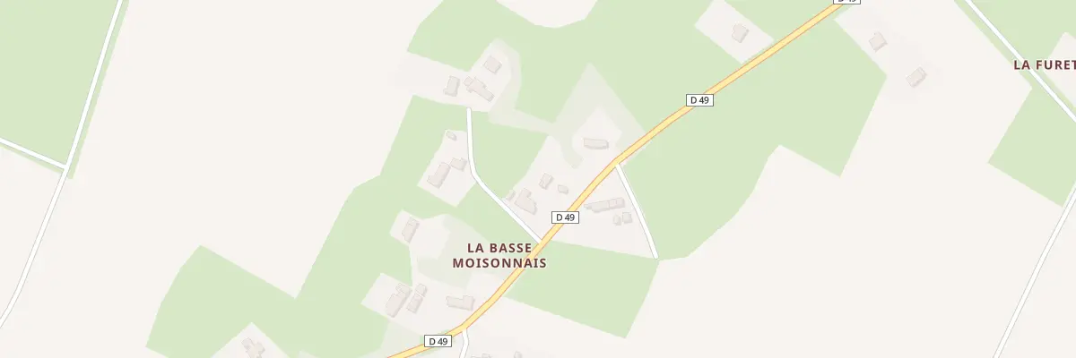 Plan du 35 La Basse Moisonnais à Cordemais