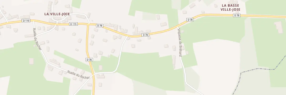 Plan du 54 La Villejoie au Tronchet