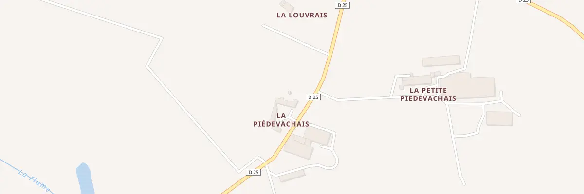 Plan du 507 Rte de Vignoc à Langouet