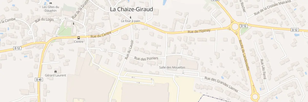 Plan du 7 Rue des poiriers à La Chaize-Giraud