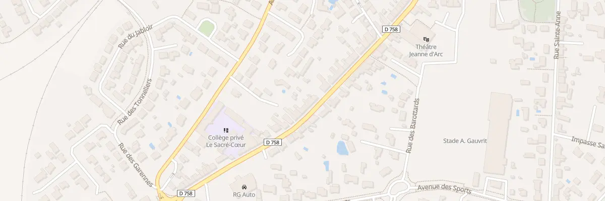 Plan du 58 Rue du Ballon à Sainte-Pazanne