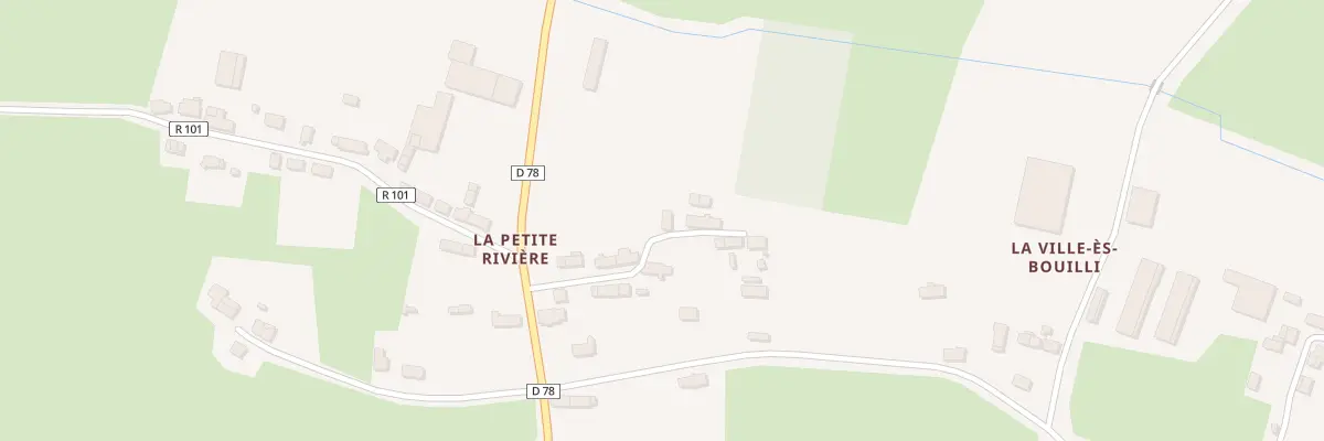 Plan du 5070 La Petite Rivière à Roz-Landrieux