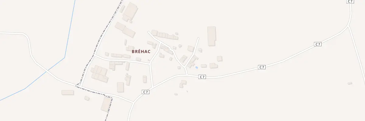 Plan du 5453 Bréhac à Saint-Senoux