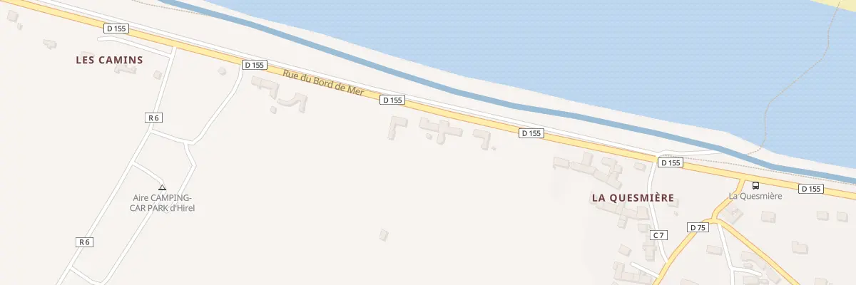 Plan du 85 Rue du Bord de Mer à Hirel
