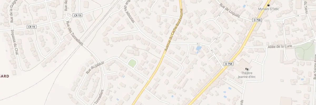 Plan du 1 Rue des Albizzias à Sainte-Pazanne