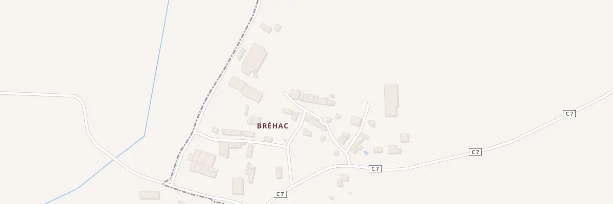 Plan du 5464 Bréhac à Saint-Senoux
