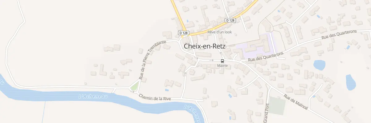 Plan du 13 Pl Saint Martin à Cheix-en-Retz