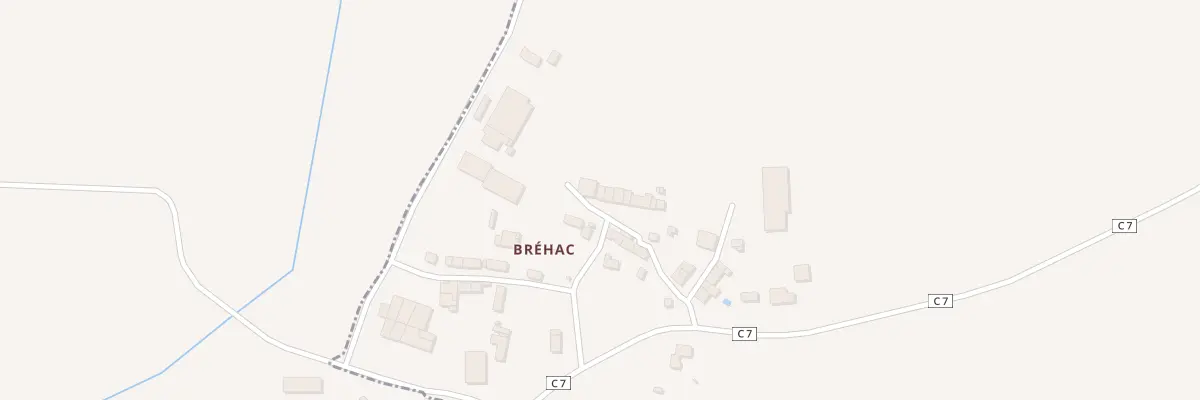 Plan du 5465 Bréhac à Saint-Senoux
