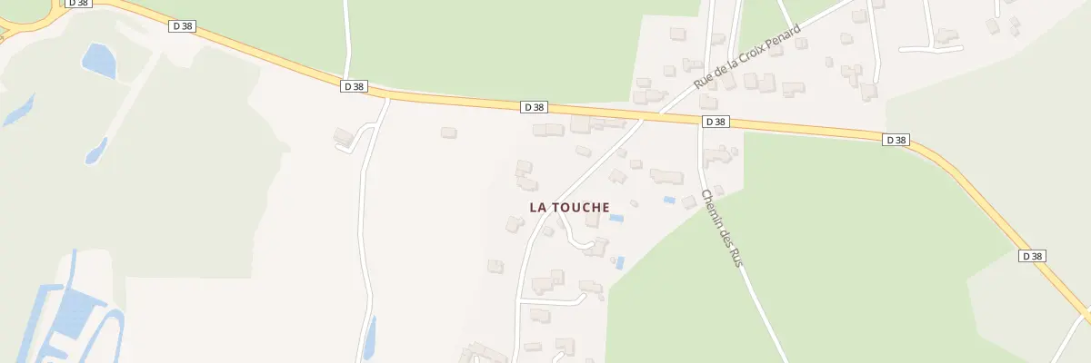 Plan du 8 Che du Bois de la Touche à Brem-sur-Mer