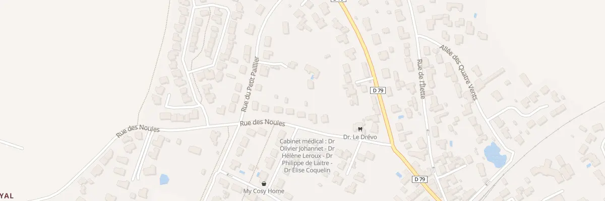 Plan du 10 Rue des Nouies à Sainte-Pazanne