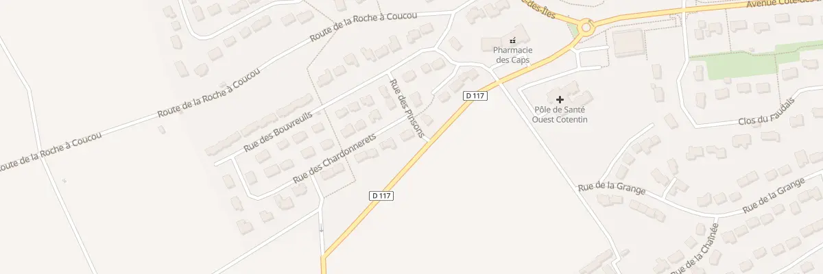 Plan du 11 Rue des Chardonnerets aux Pieux