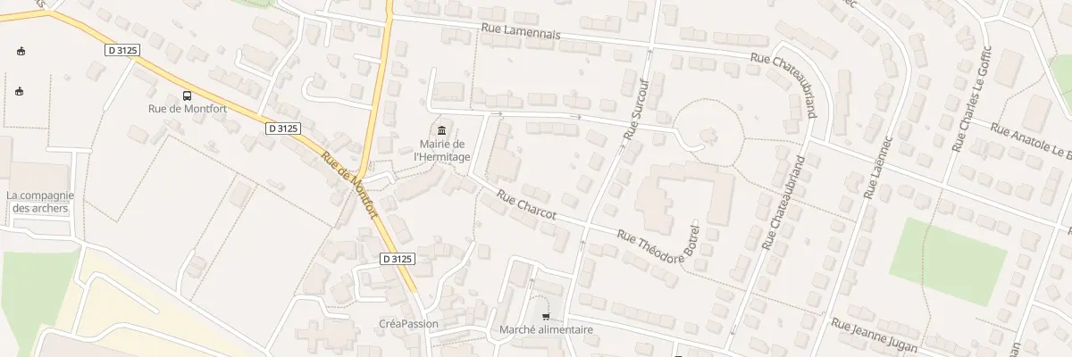 Plan du 3 Rue Charcot à L’Hermitage