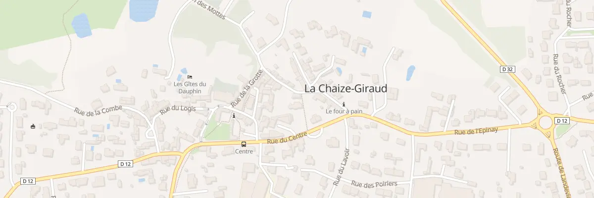 Plan du 1 Rue du champ de foire à La Chaize-Giraud