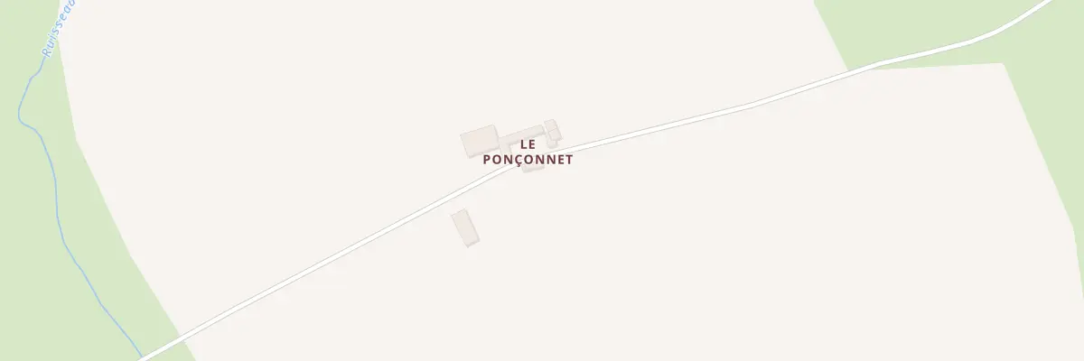 Plan du 51 Le Ponçonnet à Meillac