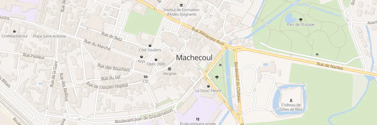 Plan du 6 Pl de l’Auditoire à Machecoul-Saint-Même