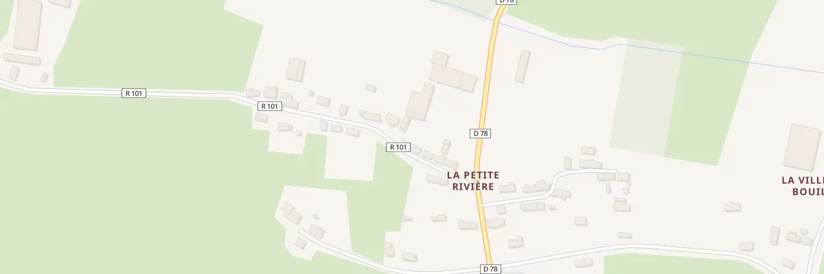 Plan du 5061 La Petite Riviere (Village à Roz-Landrieux
