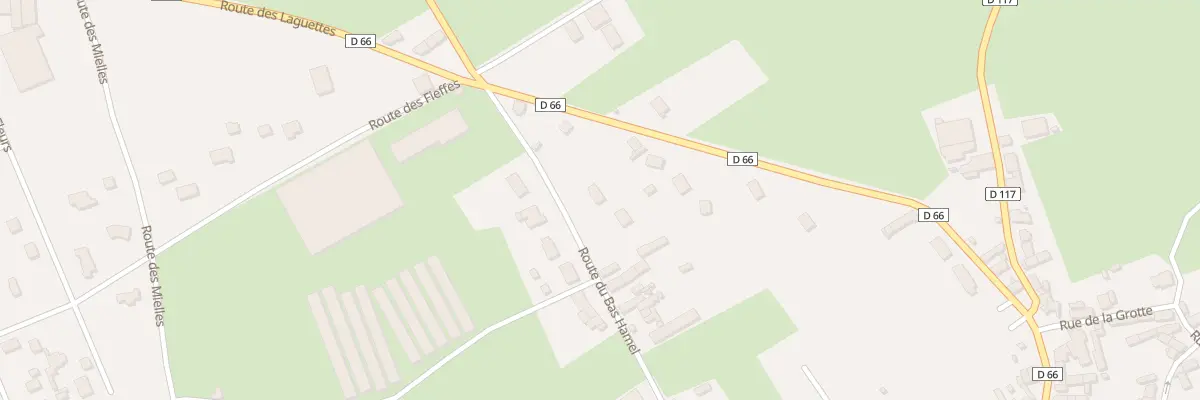 Plan du 72 Rte du Bas Hamel à Surtainville