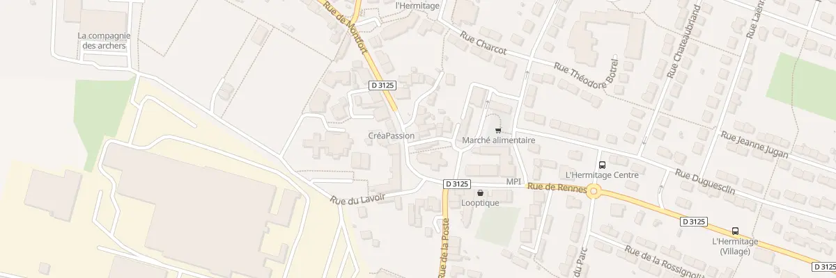 Plan du 4 Rue de Montfort à L’Hermitage