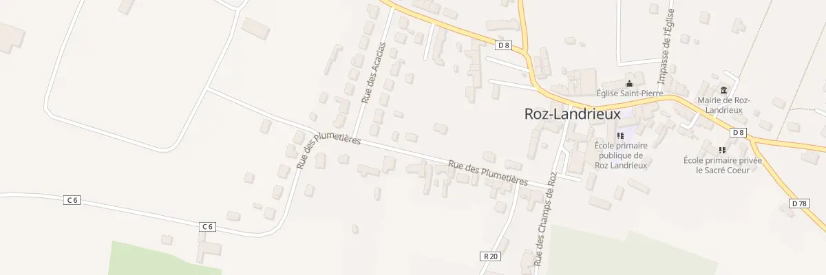 Plan du 4A Rue des Plumetières à Roz-Landrieux