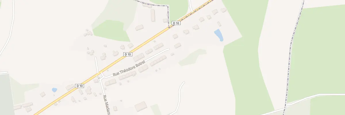 Plan du 30B Rue Theodore Botrel à Mesnil-Roc’h