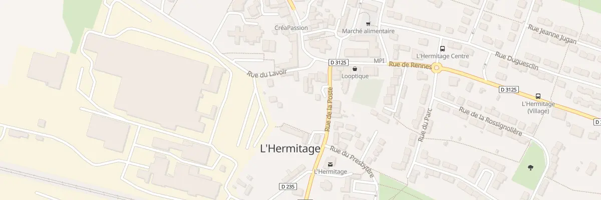 Plan du 13 Rue de Montfort à L’Hermitage