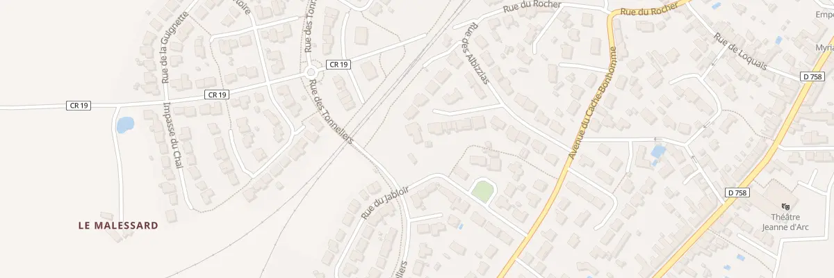 Plan du 10 Rue des Albizzias à Sainte-Pazanne
