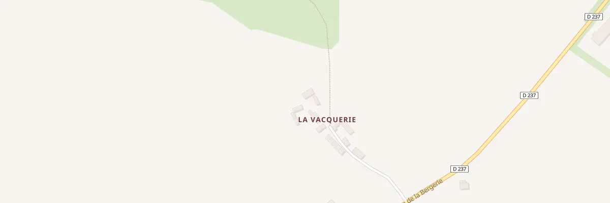 Plan du 5 Chm de la Vacquerie Vauvil à La Hague