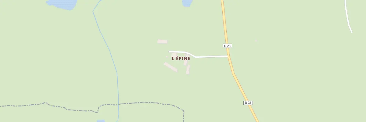Plan du 4 L’Epine à Tréauville