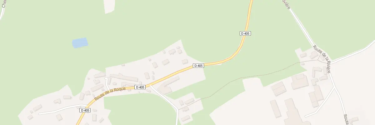Plan du 2B La Roque à Héauville