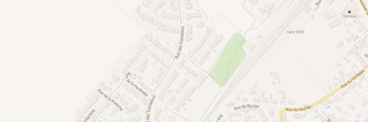 Plan du 28 Rue des Tonneliers à Sainte-Pazanne