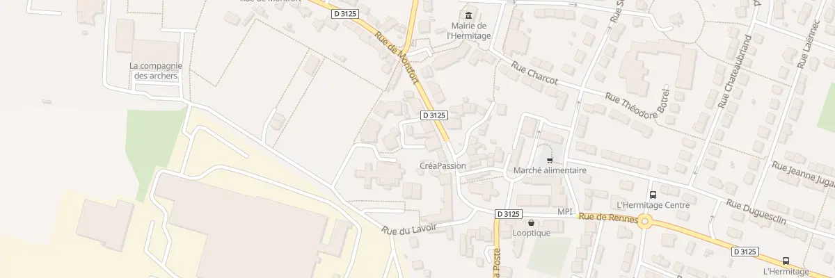 Plan du 29 Rue de Montfort à L’Hermitage