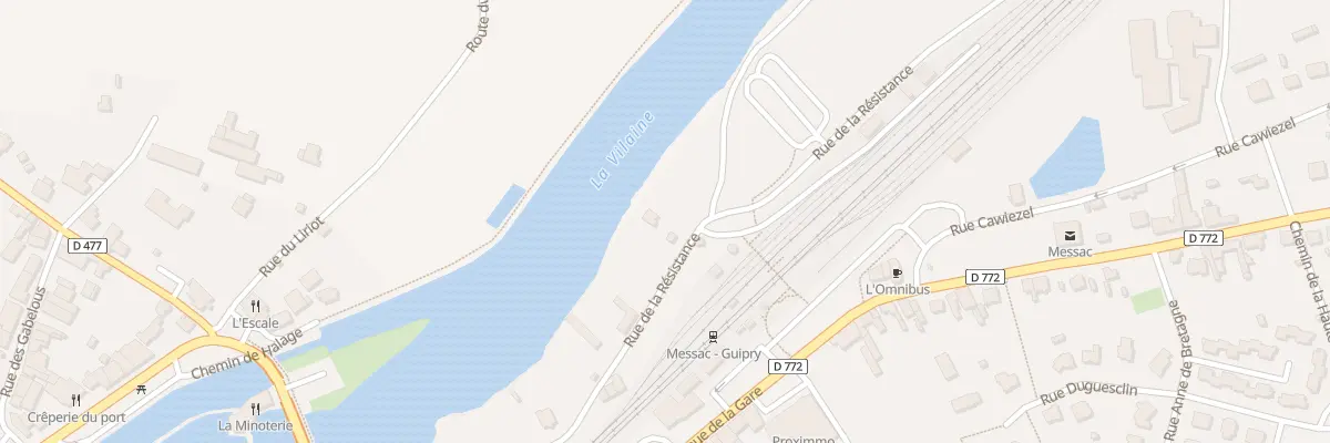 Plan du 28 Rue de la Résistance à Guipry-Messac