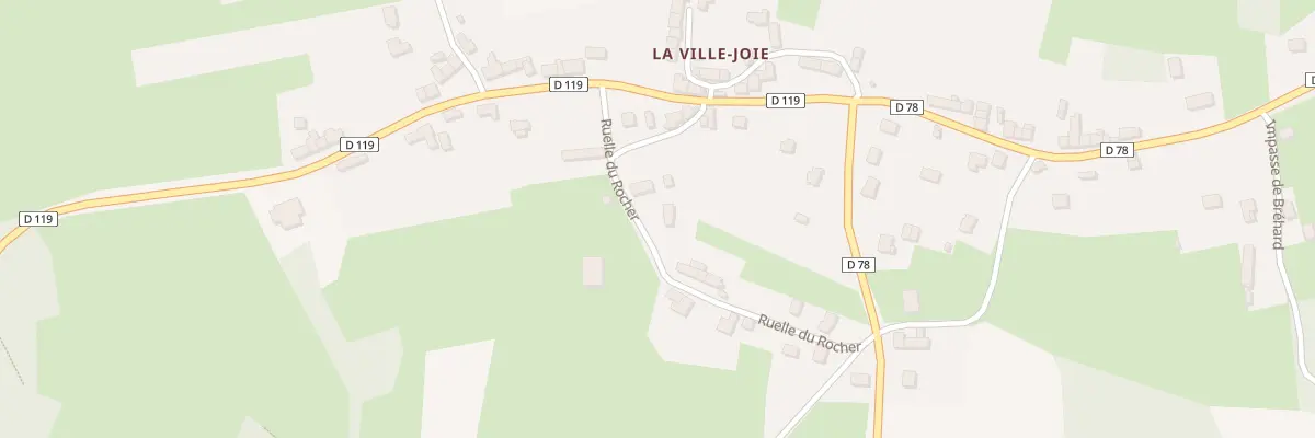 Plan du 5359 La Ville Joie au Tronchet