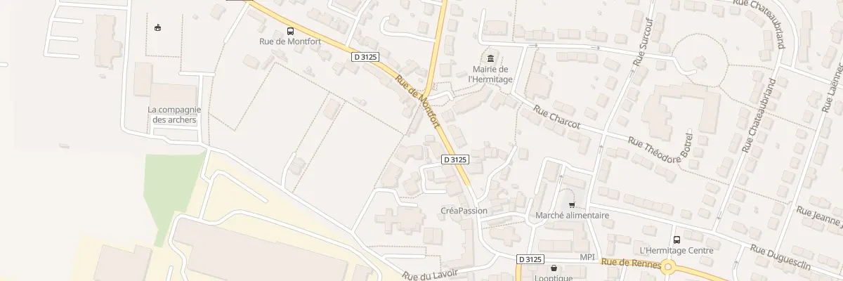 Plan du 35 Rue de Montfort à L’Hermitage