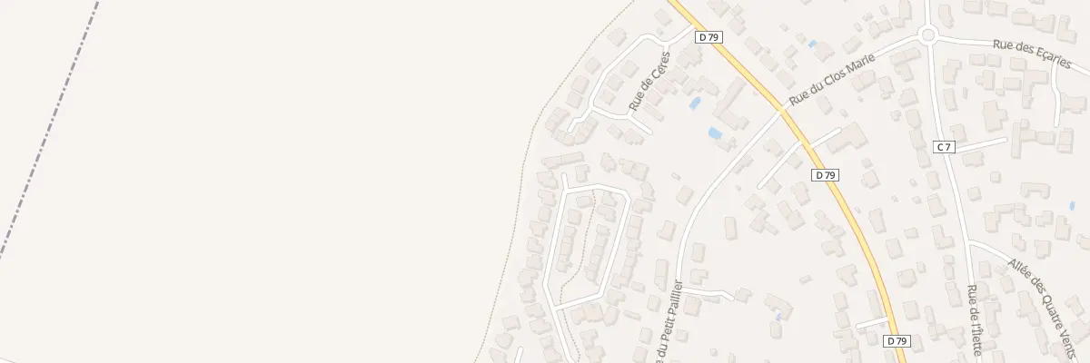 Plan du 23 Rue des Epis à Sainte-Pazanne