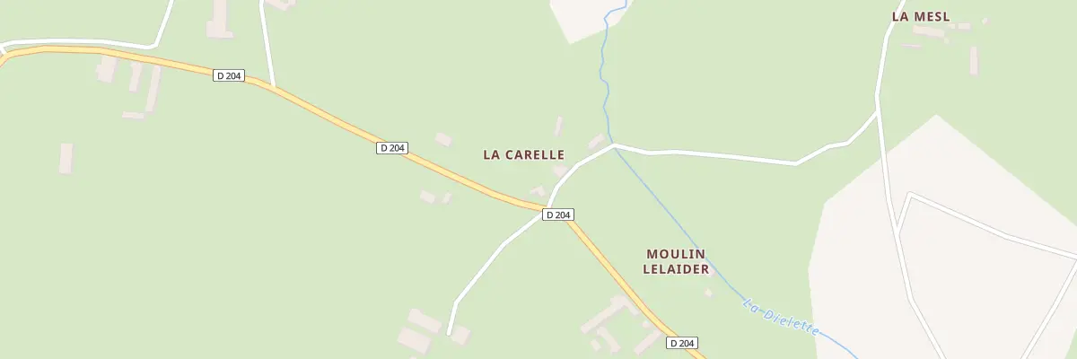 Plan du 4 La Carellerie à Tréauville