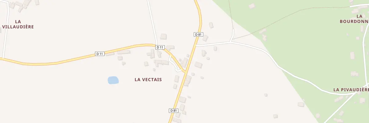 Plan du 5044 La Vectais à Québriac