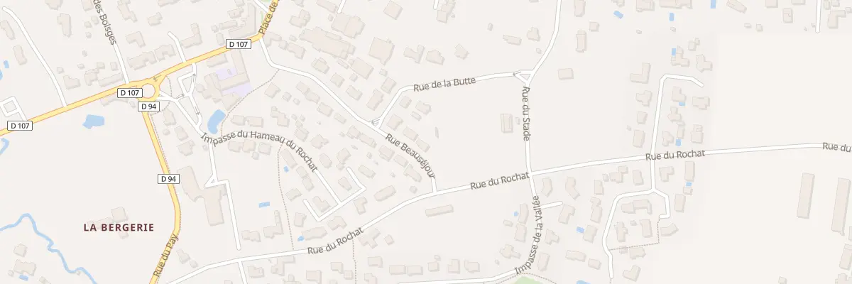 Plan du 13 Rue beauséjour à Saint-Maixent-sur-Vie