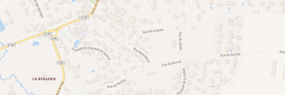 Plan du 11 Rue beauséjour à Saint-Maixent-sur-Vie
