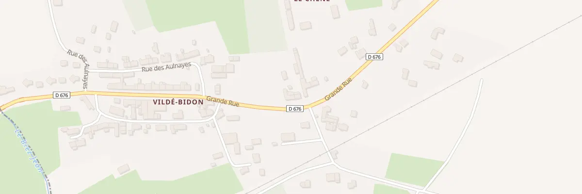 Plan du 12 Rue Grande Rue à Roz-Landrieux